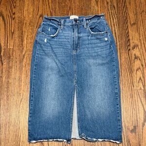 Universal Thread Blue Denim Skirt